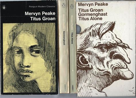 Box Set Gormenghast Trilogy Titus Groan Gormenghast Titus Alone Mervyn Peake The Author