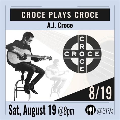 Croce Plays Croce at Spencer Theater — DiscoverRUIDOSO.com | Travel ...