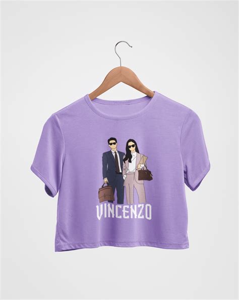 Vincenzo K-drama Crop T-shirt, vincenzo k-drama, Song joong ki fans