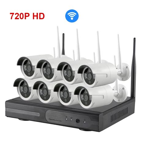 Wireless Ch P Hd Wifi Ip Camera Nvr Security System All In One Nvr