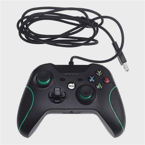 Controle Joystick Manete Fio Pc Gamer Xbox One Submarino