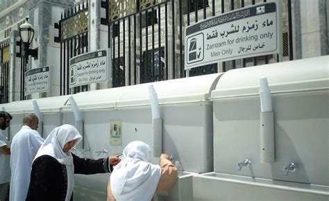 The Zamzam Well Is Meccas Holy Water Green Prophet