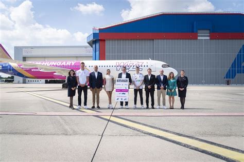 Wizz Air Fliegt Ungarische Olympioniken Mit Neuer Lackierung Nach Paris