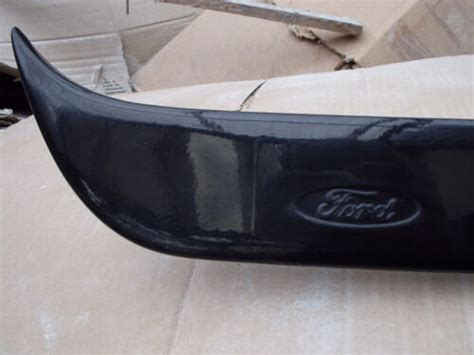 Front Spoiler Ford Escort Rs Mk Ford Oval Type Brand New Black