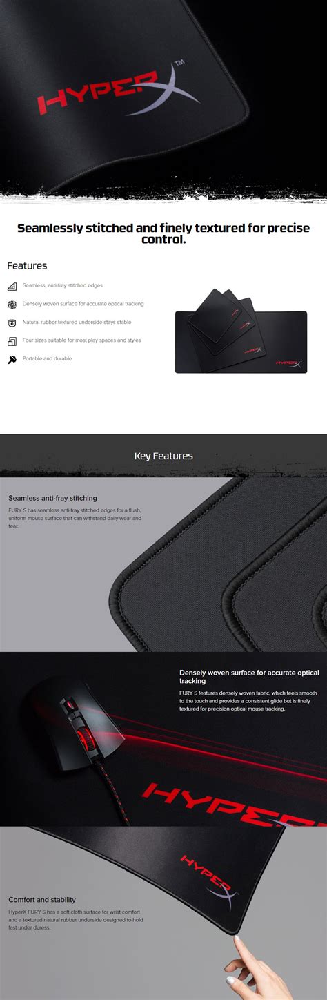 Buy HyperX Fury S Pro Gaming Mouse Pad Extra Large [HX-MPFS-XL] | PC ...