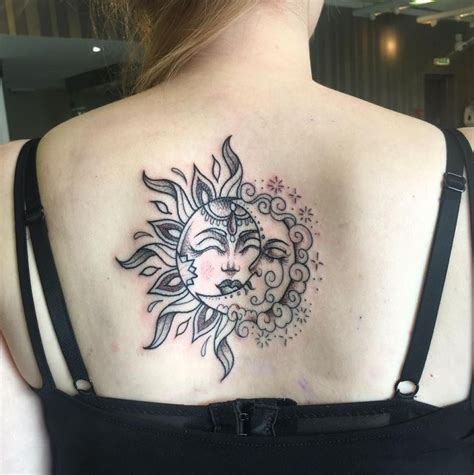 Meaningful And Beautiful Sun And Moon Tattoos Kickass Things