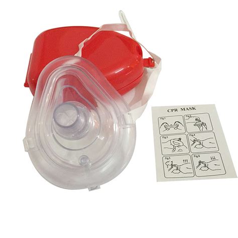 Jmttop Cpr Resuscitator Rescue Masks Emergency Cpr Breathing Mask Mouth