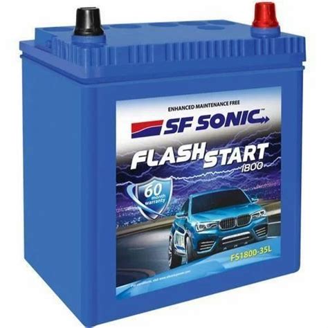 SF Sonic Automotive Battery Capacity 35 Ah At Best Price In Bhopal