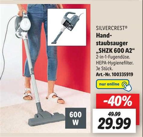 Silvercrest Hand Staubsauger Shzk A Angebot Bei Lidl Prospekte De