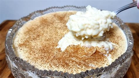 Como Fazer Arroz Doce Cremoso Simplesmente Delicioso Youtube