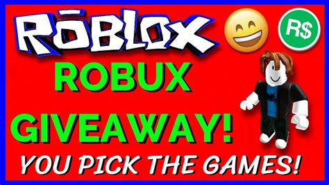 🔴 Live 🔴 Robux Giveaway Today Viewers Pick The Games Road To 10k Youtube