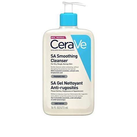 Смягчающий Очищающий гель для умывания CeraVe SA Smoothing Cleanser для ...