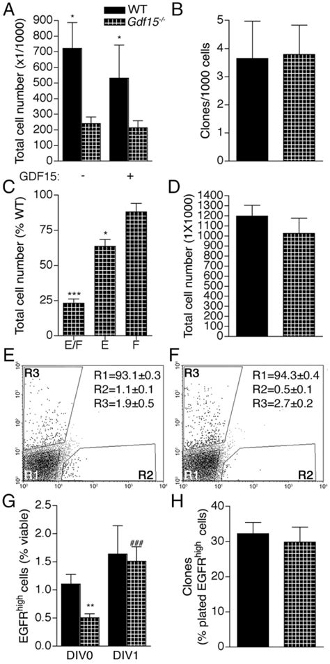 Gdf Promotes The Response To Egf And Egfr Expression In Hippocampal