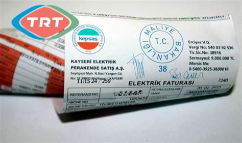 TRT Payı Elektrik Faturalarından Resmen Kalktı EKONOMİ Kayseriilkhaber