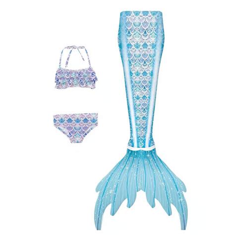 Swimsuits For Girls Piece Girls Swimsuit Bathing Suits Bikini Fish Tail Set For Girls