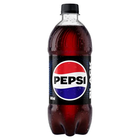 REFRIGERANTE COLA ZERO AÇÚCAR PEPSI BLACK GARRAFA 600ML GTIN EAN UPC