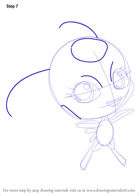 How to Draw Tikki from Miraculous Ladybug (Miraculous Ladybug) Step by ...