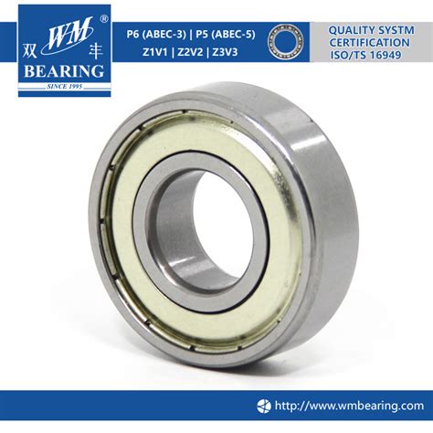 Zz Rs Emq Electric Motor Deep Groove Ball Bearing China Bearing