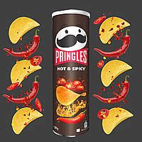 Чипсы pringles hot spicy 165г Сравнить цены и купить на Prom ua