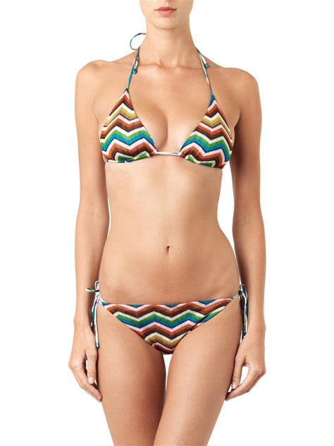 Missoni Reversible Triangle Bikini Bikinis Triangle Bikini Missoni