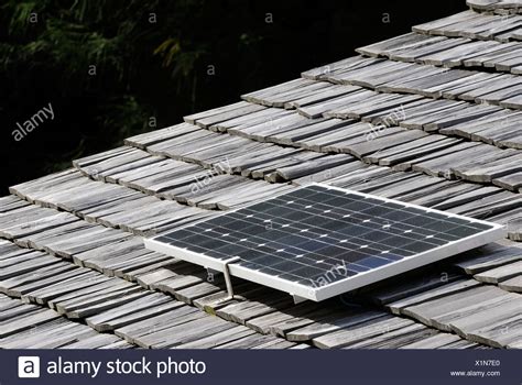 Solar Panel On Roof Top High Resolution Stock Photography And Images