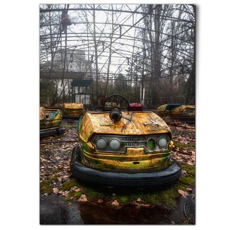 1x Vertical Poster Chernobyl Fairground Rides Ukraine Nuclear 50492 EBay