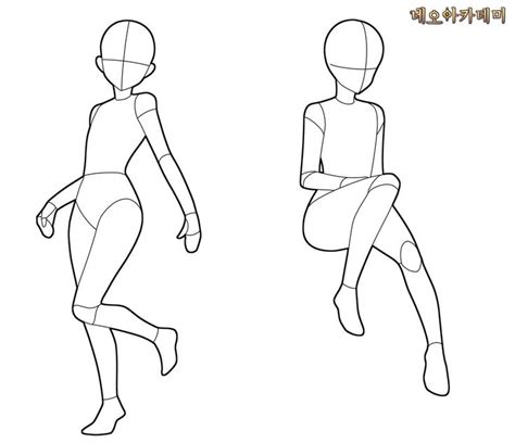 트레이싱 3 In 2021 Art Drawings Sketches Simple Anime Poses Reference