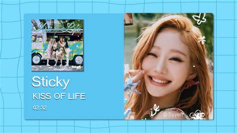 【8d环绕】sticky Kiss Of Life 请佩戴耳机使用~ Syyeri Syyeri 哔哩哔哩视频