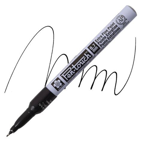 Sakura Pen Touch Marker 0 7mm Extra Fine Black Only For 3 99