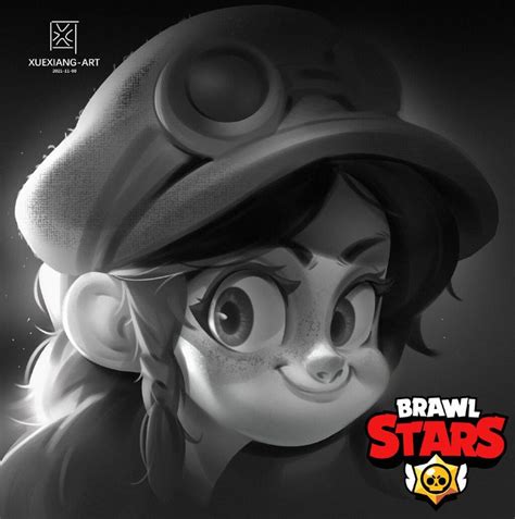 Brawl Stars Fan Art Portrait Xuexiang Zhang