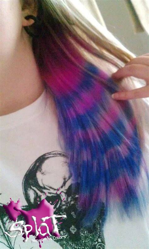 Multi Color Hair Dye Tutorial Santos Rash