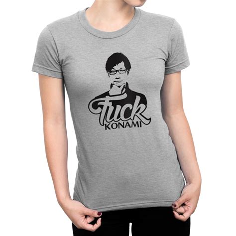 Футболка Hideo Kojima Fuck Konami купить в интернет магазине Dream Shirts