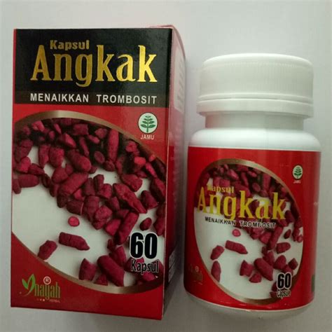 Jual Kapsul Angkak Beras Merah Obat Dbd Types Shopee Indonesia