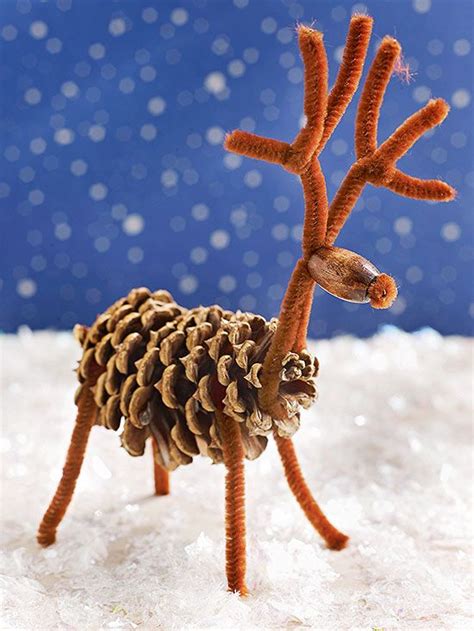 90 Pine Cone Crafts For Christmas Thatll Be The Highlight Of Your