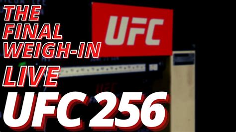 UFC 256 Predictions The Final Weigh In Picks And Best Bets LIVE 9 Pm