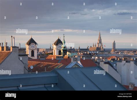 Panorama of Vienna Austria Stock Photo - Alamy