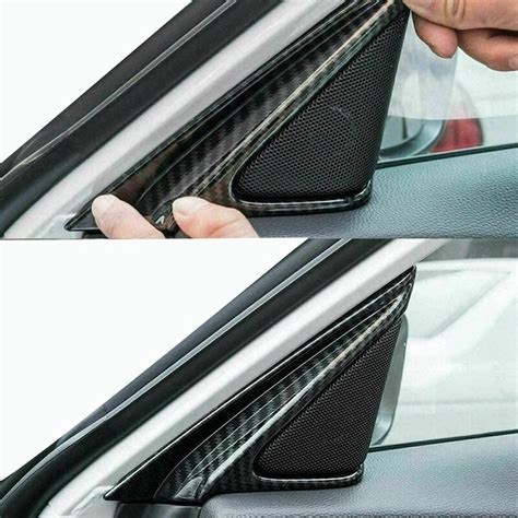 Carbon Fiber Deur Speaker A Stijl Cover Trim Voor Grandado