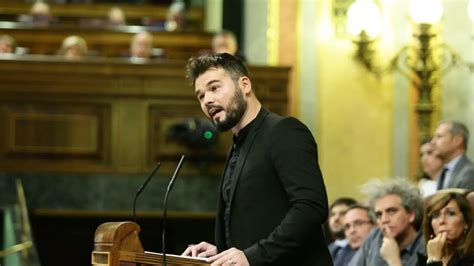 Rufián tacha de miserable e irresponsable a Zoido y se niega a