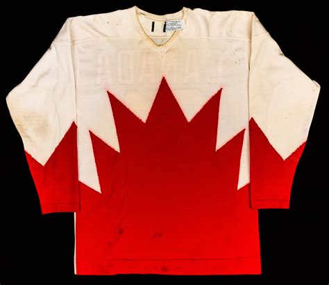 Lot Detail Stan Mikita S Canada Russia Series Team Canada Game