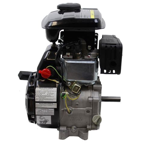 LIFAN LF152F-3Q 5/8 in. 3 HP 79cc OHV Recoil Start Horizontal Shaft Gas ...