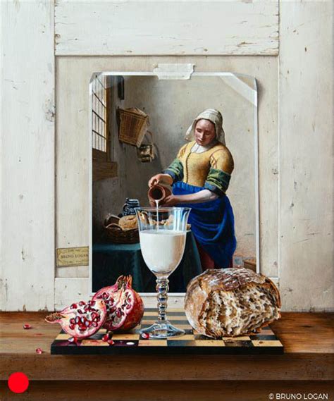 Recent Work Of Bruno Logan French Master Of Trompe L Oeil Painting