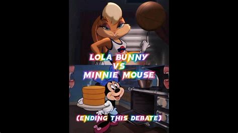 Lola Bunny Vs Minnie Mouse Ending This Debate Youtube