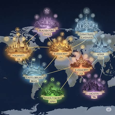 Wizarding Schools: Magical Academies Rivaling Hogwarts - Fantasy Fragment