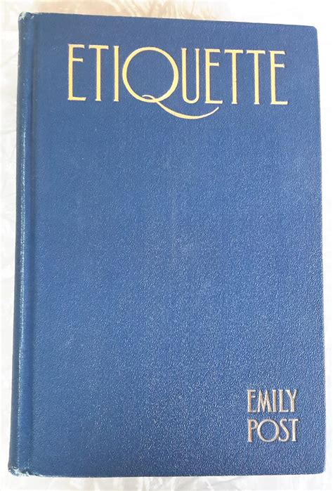Emily Post's Etiquette: Post, Emily: 9780308100374: Amazon.com: Books