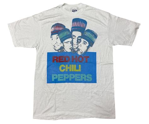 Yahoo オークション 当時もの Red Hot Chili Peppers Hanes製 メンバ