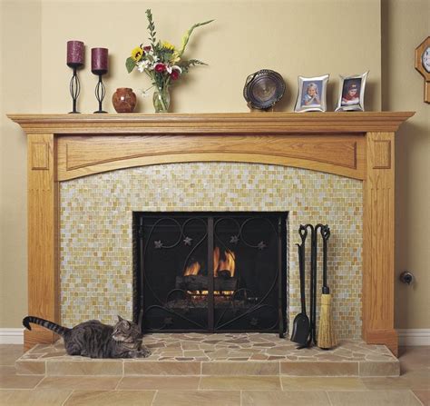 Glass Tile Fireplace Makeover – Fireplace Guide by Linda