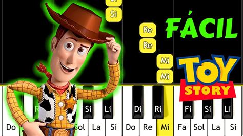 Yo Soy Tu Amigo Fiel 🤠 Toy Story Piano Fácil 🤠 Tutorial Con Notas