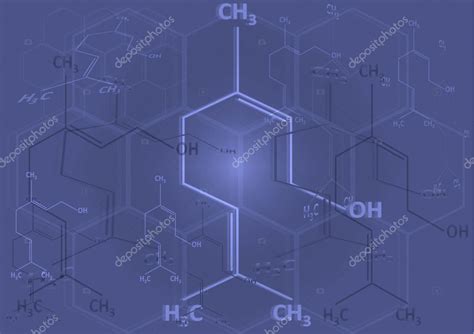 The chemical structural formula of spirit ⬇ Stock Photo, Image by ...