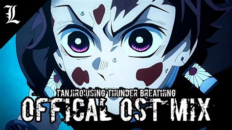 [tanjiro Vs Hantengu] Tanjiro Use Thunder Breathing Demon Slayer Season 3 Official Ost Mix