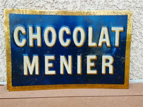 T Le Publicitaire Ancienne Chocolat Menier Eur Picclick Fr